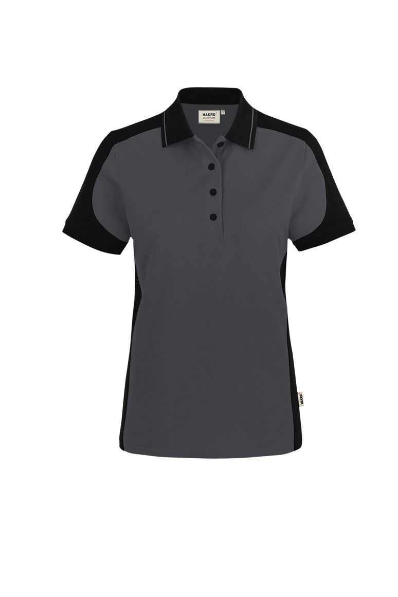 NO.339 - HAKRO Damen Poloshirt Contrast MIKRALINAR® ECO